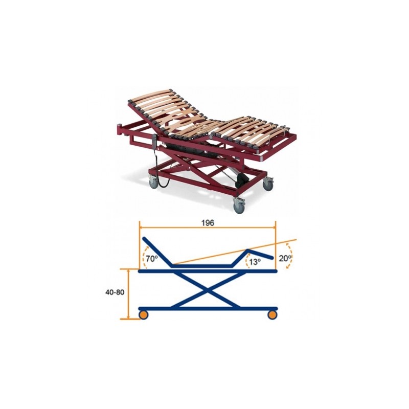 Alquiler de Cama con Carro Elevador Eléctrico